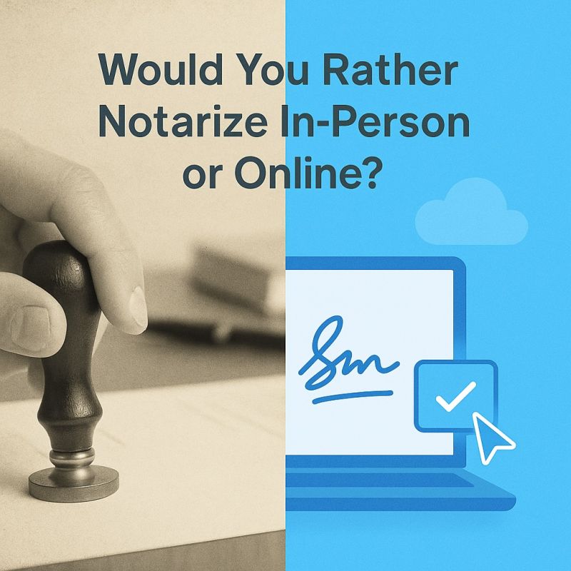 Remote Online Notary